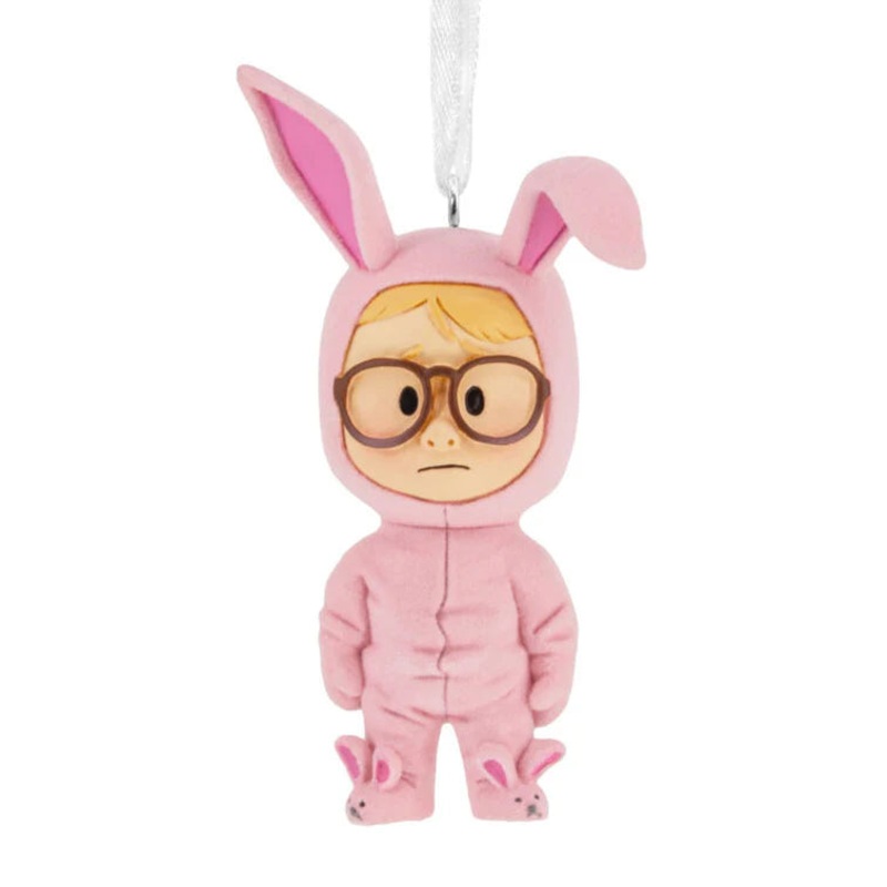 A Christmas Story Ralphie in Bunny Suit Stylized Ornament