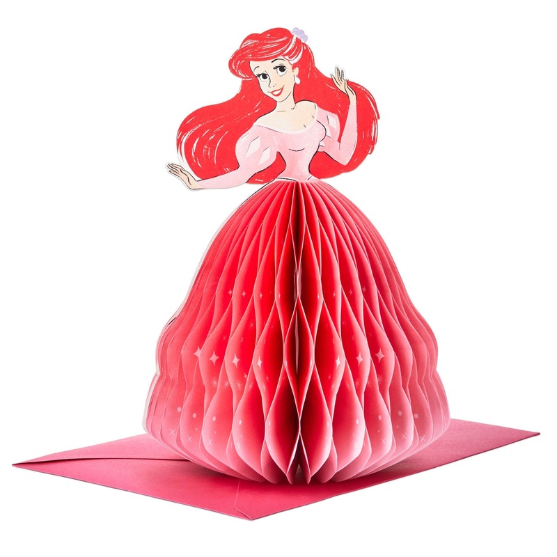 Disney - Ariel - 3D Honeycomb Card
