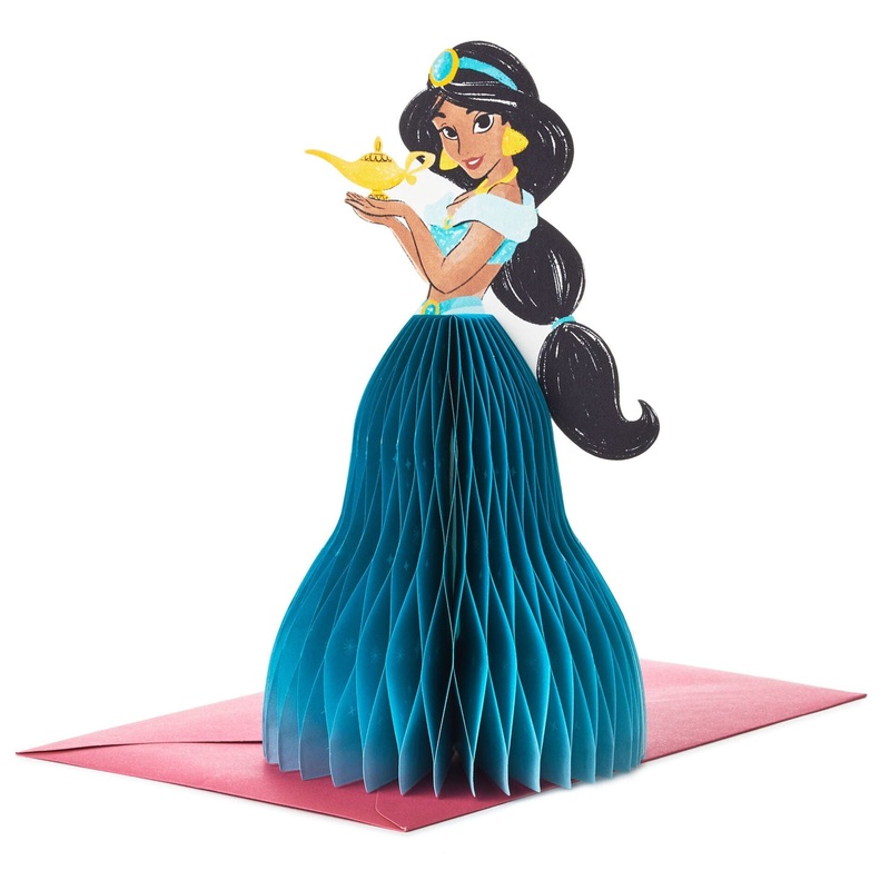 Disney - Jasmine - 3D Honeycomb Card