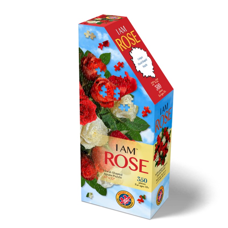 I Am Rose - Shaped Puzzle