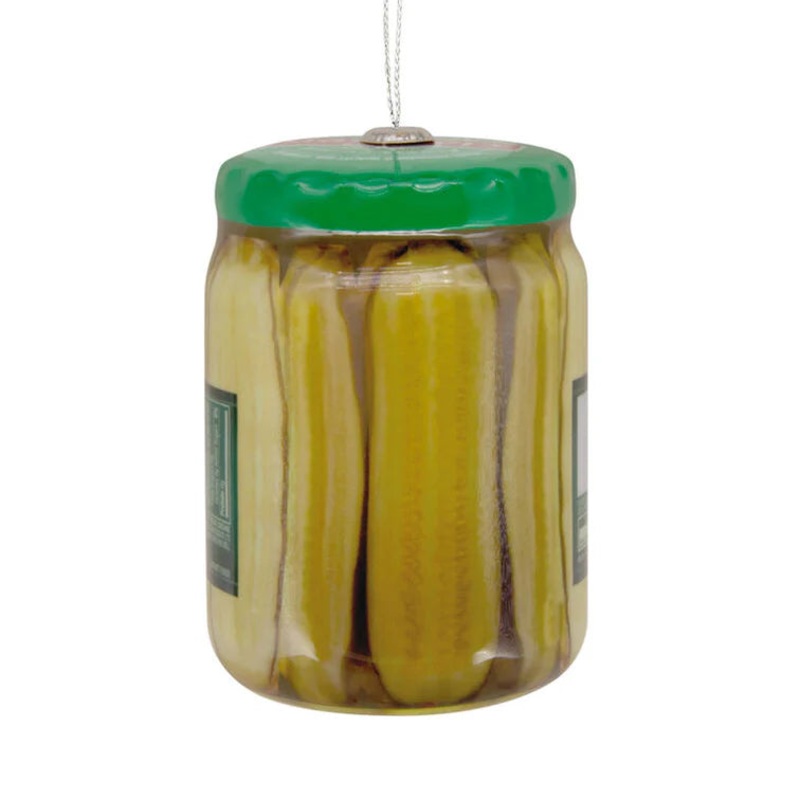 Kraft Claussen Pickles Jar Shatterproof Ornament