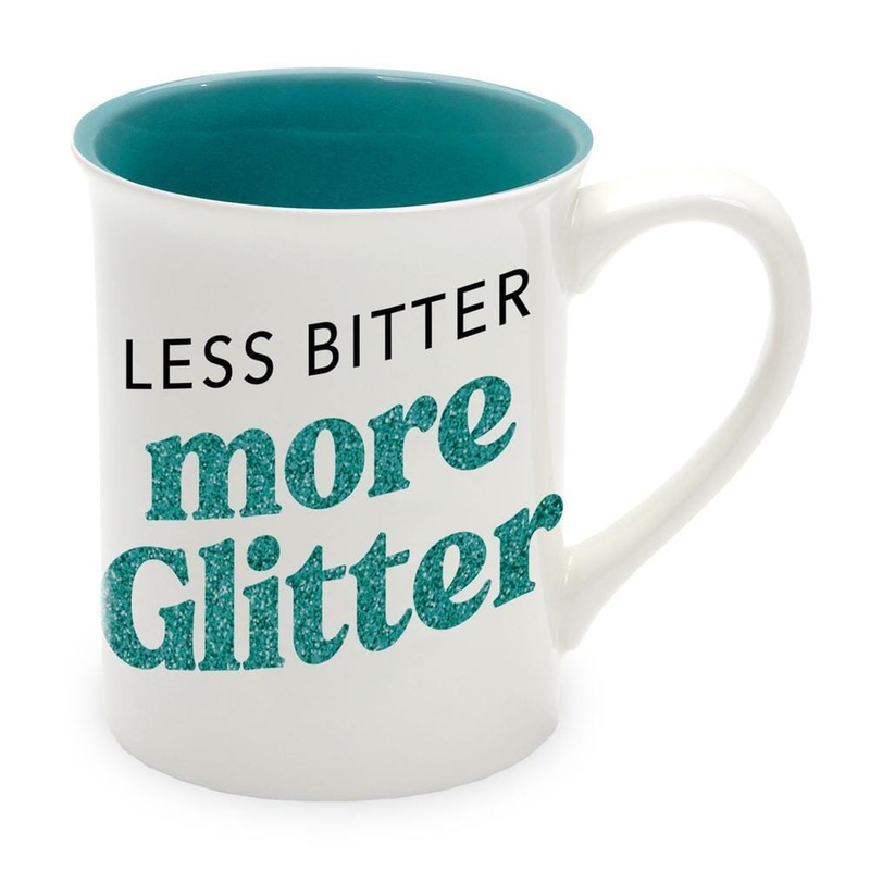 Less Bitter More Glitter Mug
