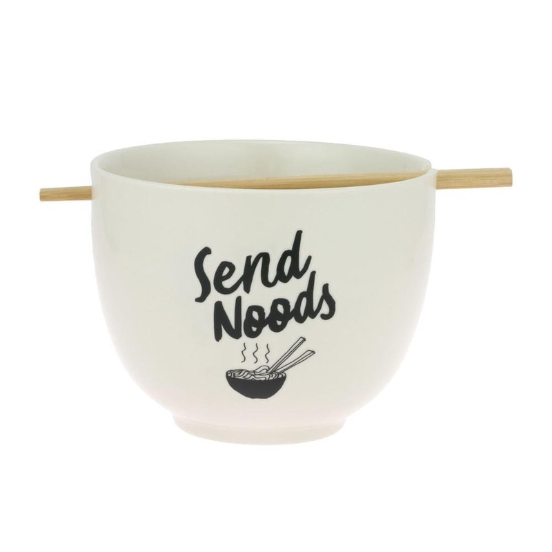 Send Noods -  Ramen Bowl W/Chopsticks