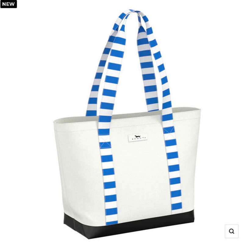 Shoulder Handbag Pick-Me-Up - Vanilla Canvas/Swim Lane