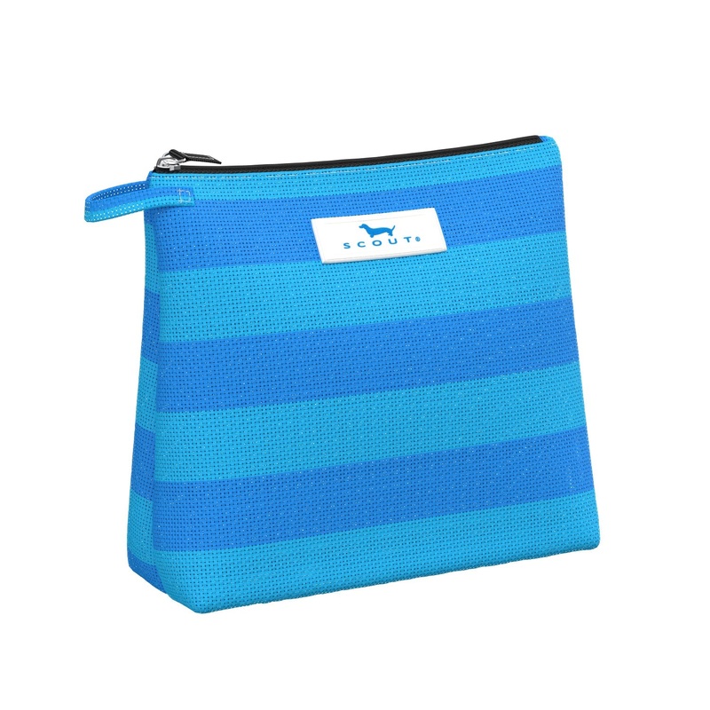 Woven Pouch Medium Go Getter - French Blue and Pool
