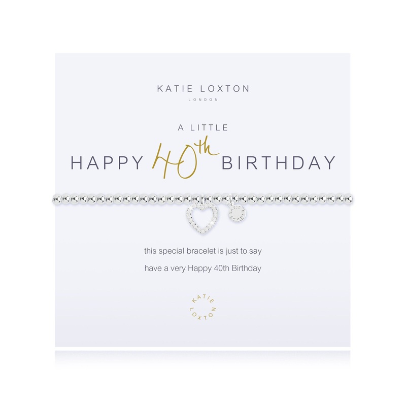 A Little 40Th Birthday Bracelet