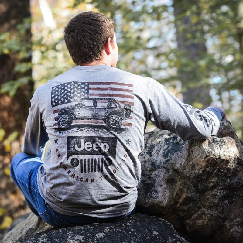 Jeep Shirt - American Tradition  - Long Sleeve