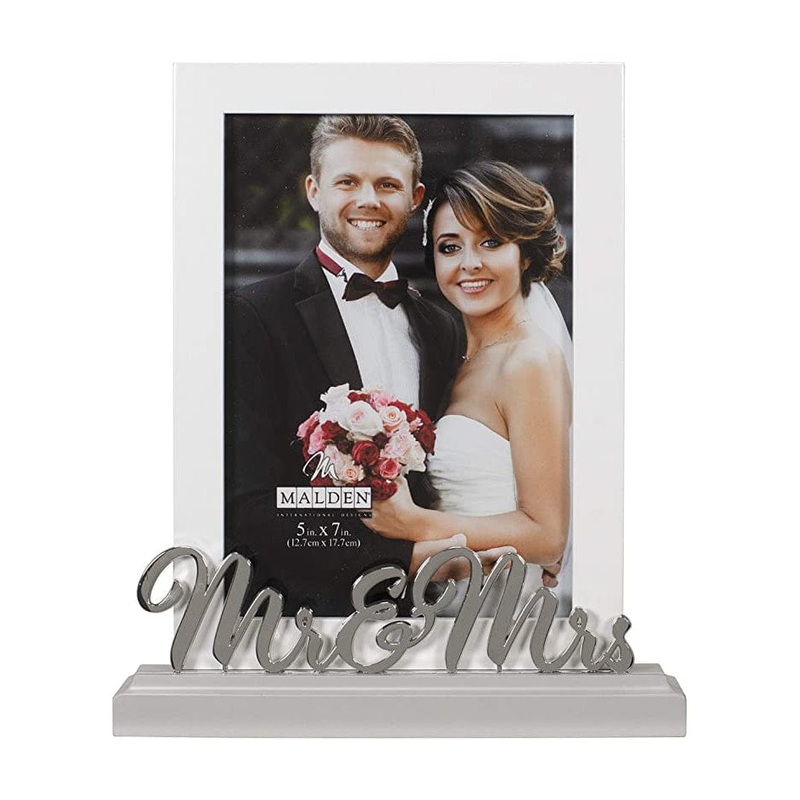 Mr & Mrs Wedding Picture Frame - 5x7
