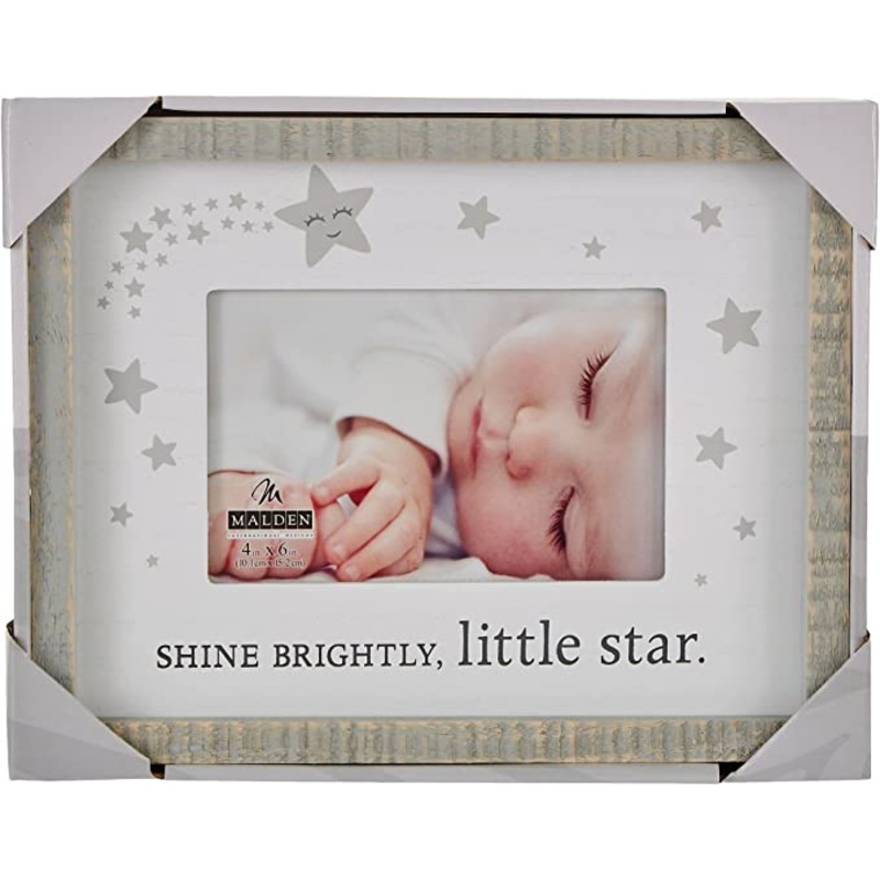 Shine Brightly Little Star - 4x6