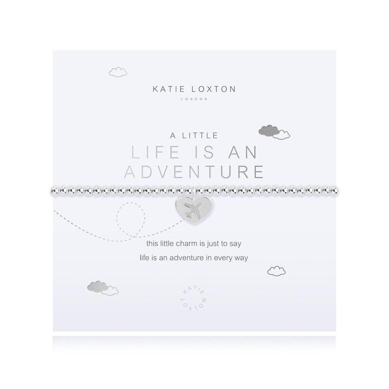 A Little Life Is An Adventure Bracelet