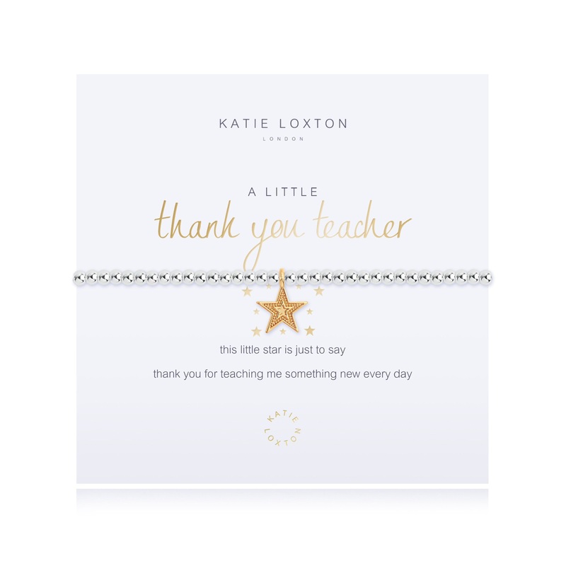 A Little Thank You Teacher Bracelet