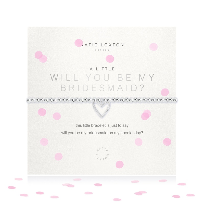 A Little Will You Be My Bridesmaid Bracelet