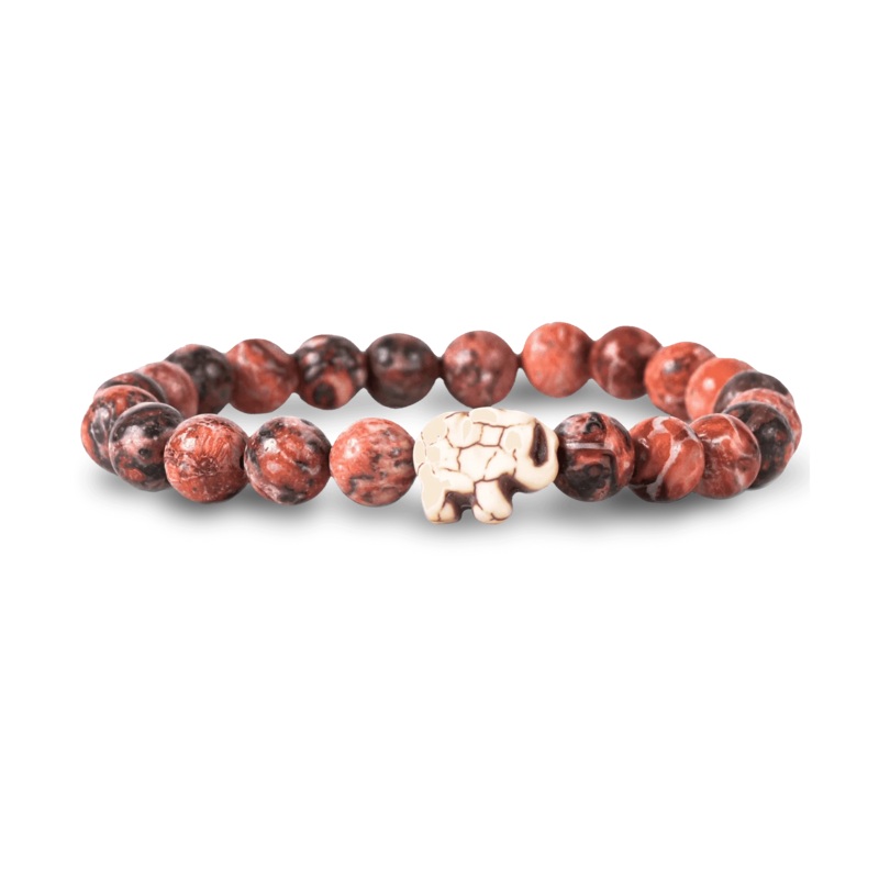 The Expedition Elephant Bracelet - Desert Stone