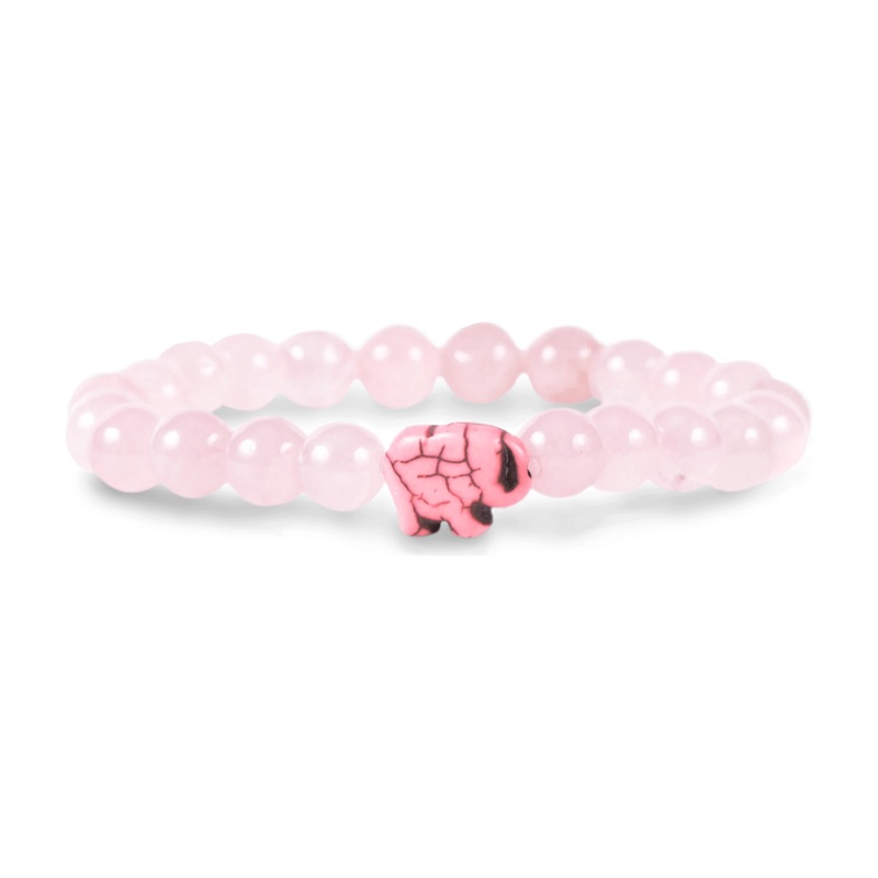 The Expedition Elephant Bracelet - Kenya Orchid Pink