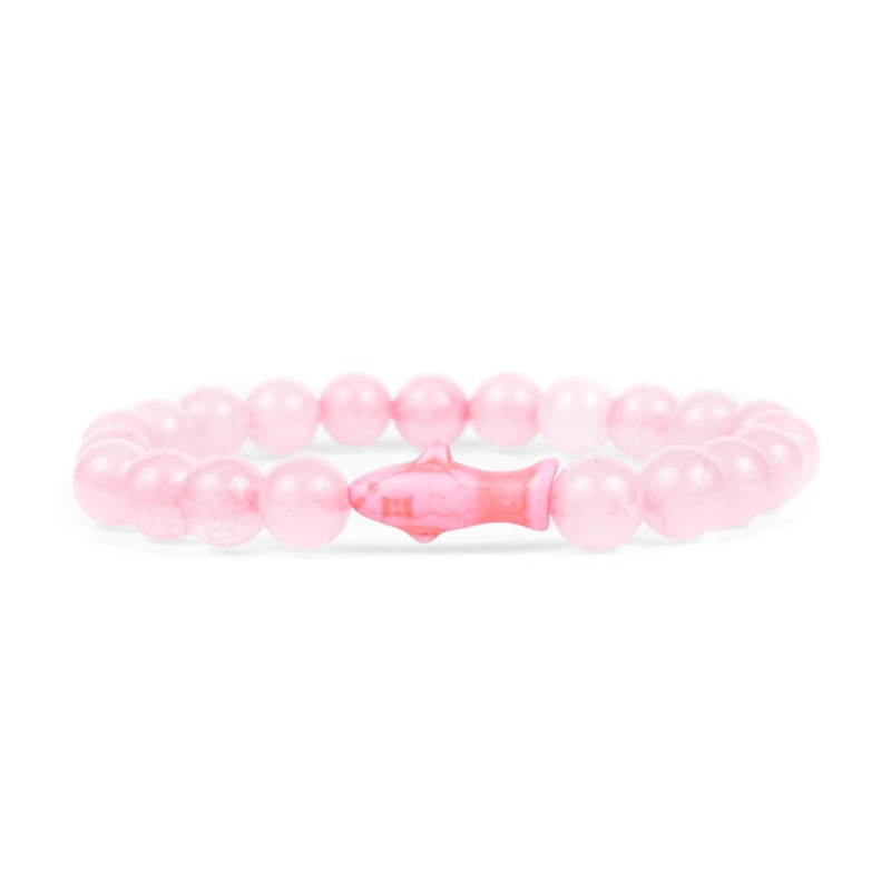 The Voyage Shark Bracelet -  Pink