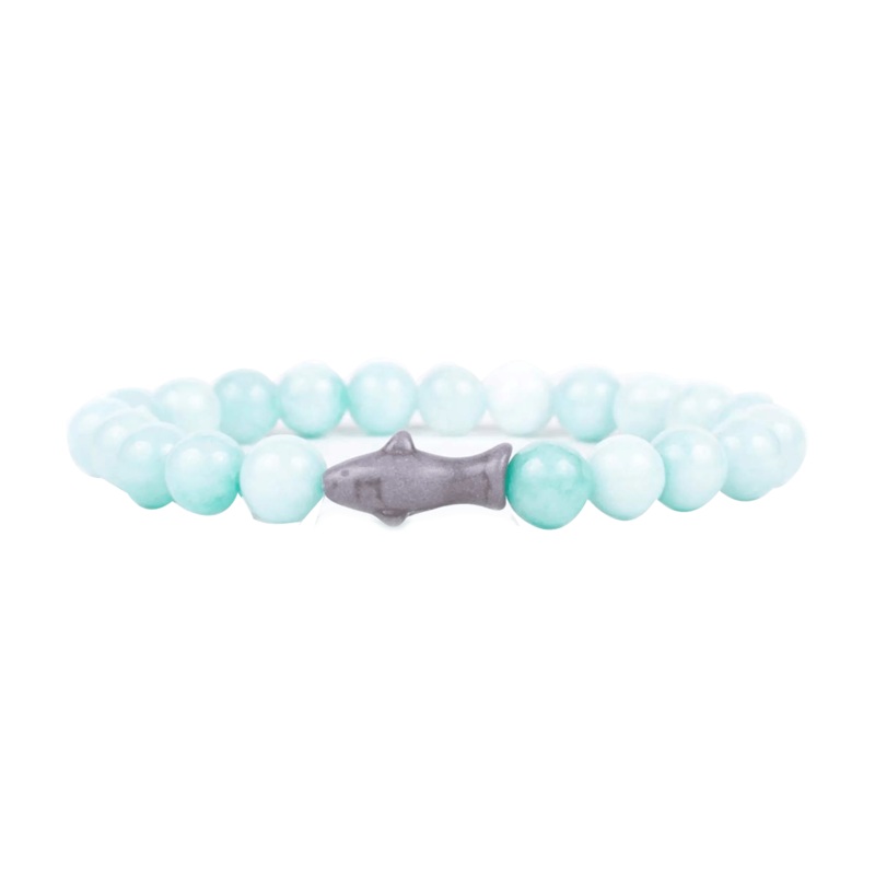 The Voyage Shark Bracelet -  Seafoam