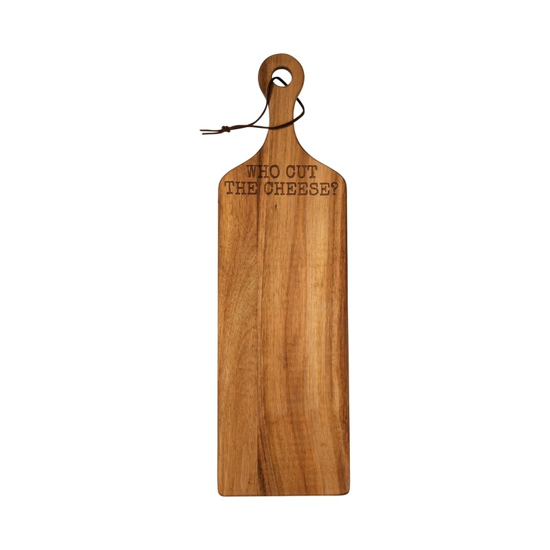 Who Cut The Cheese Cutting Board