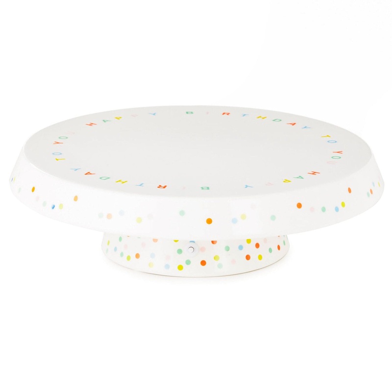 Happy Birthday Cake Stand with Sound