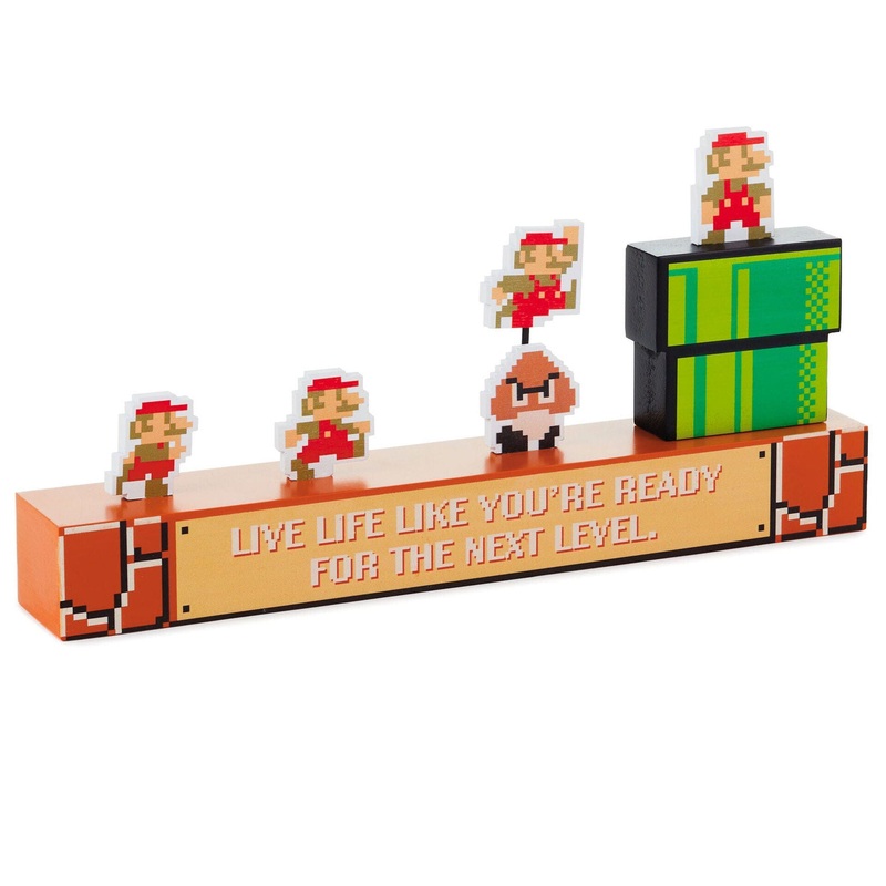Nintendo Super Mario Bros. Next Level Quote Figurine