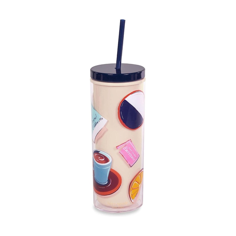 Tumbler with Straw, Coffee Shop