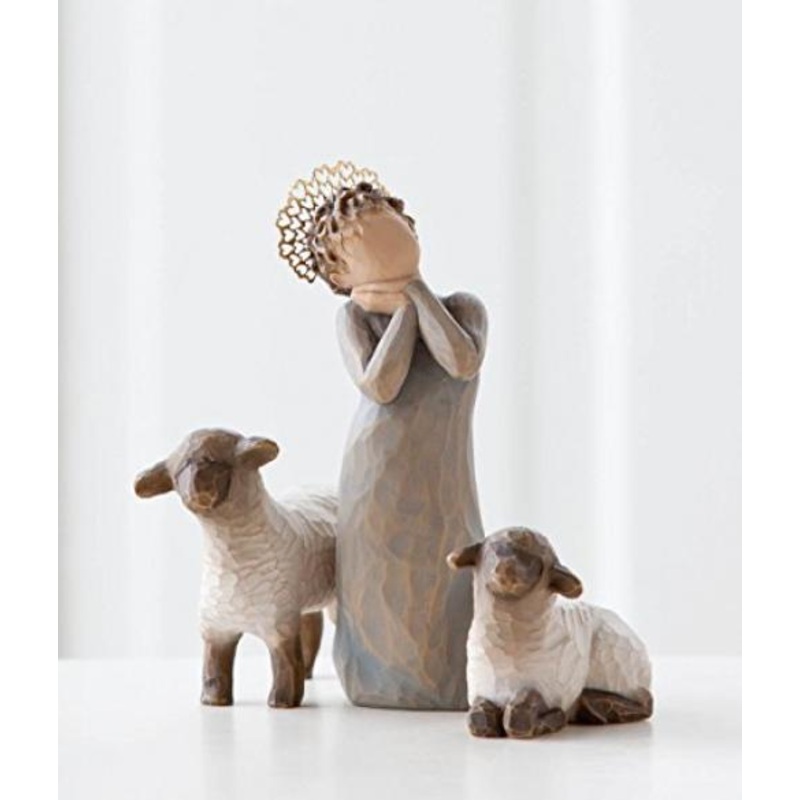 Little Shepherdess and Two Sheep