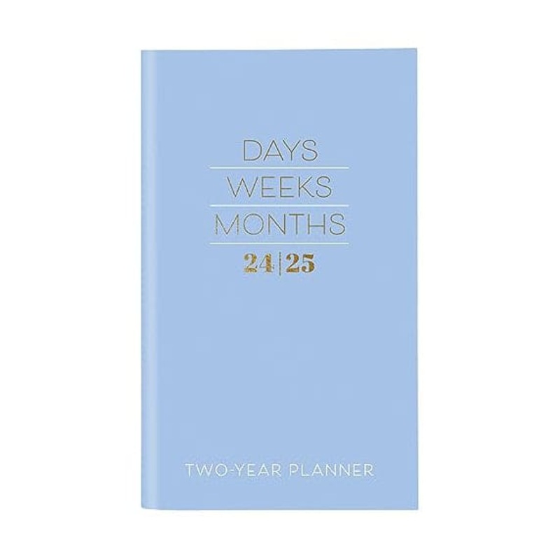 Typographic 2 Year Pocket Planner
