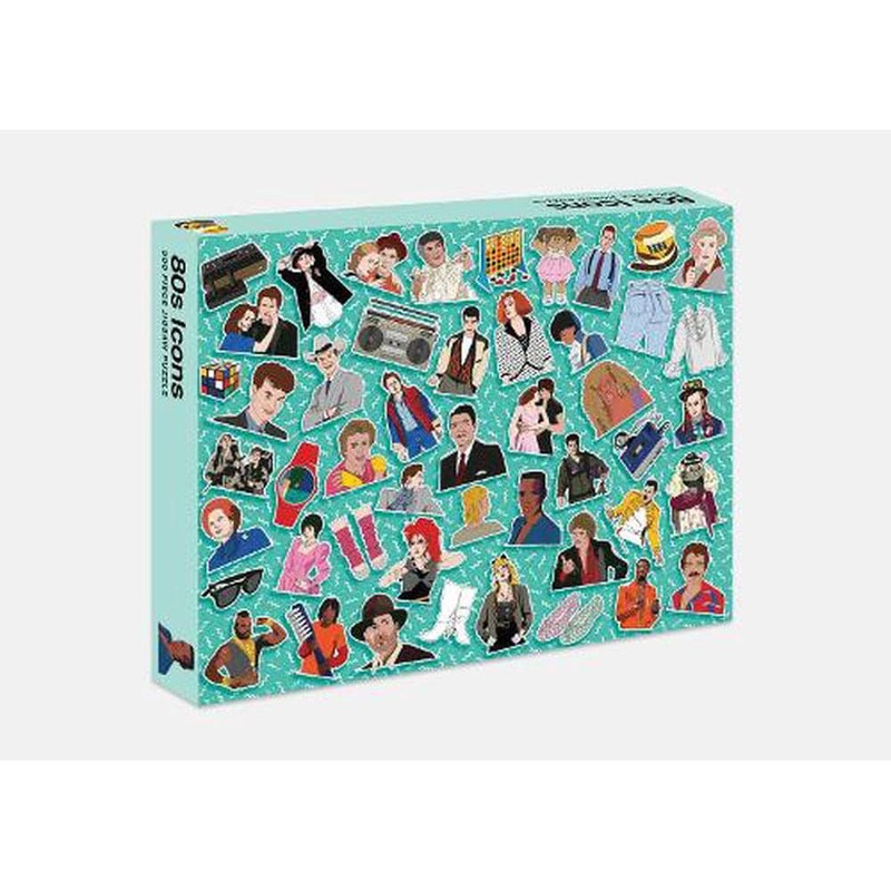 80s Icons Jigsaw Puzzle- 500 pieces