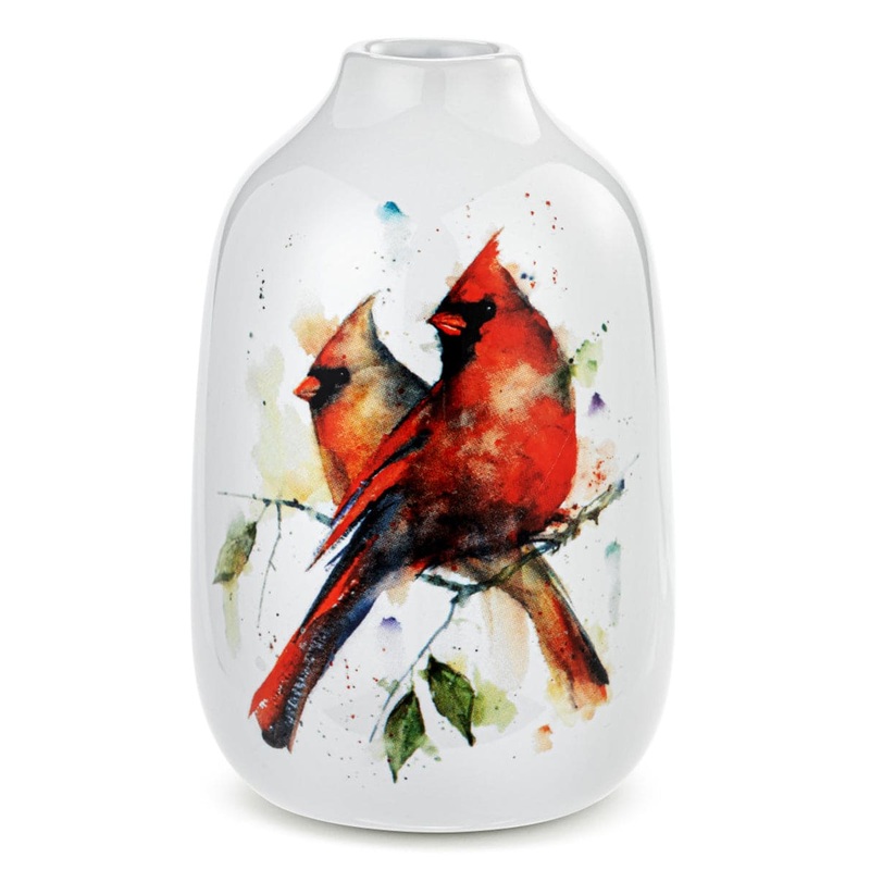Bud Vase - Cardinal