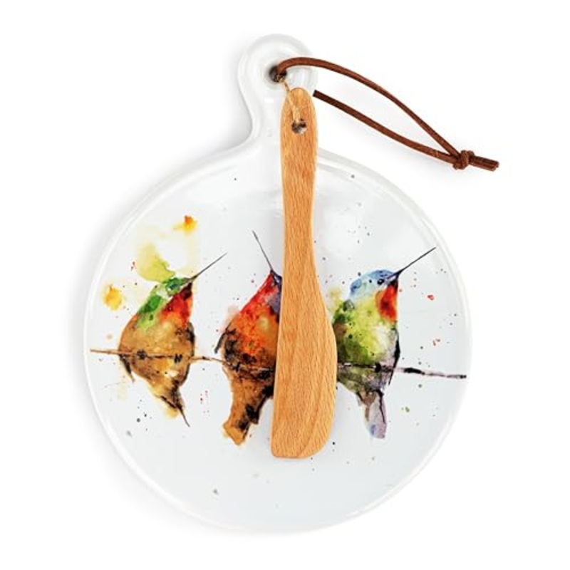 Cutting Board - Hummers on a Wire