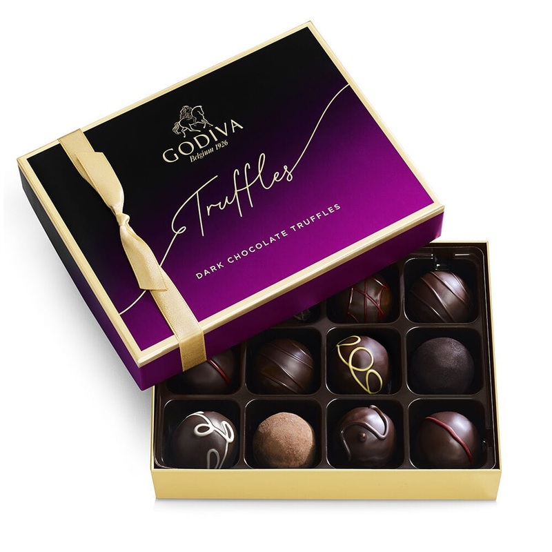 Dark Chocolate Truffles, 12 pc