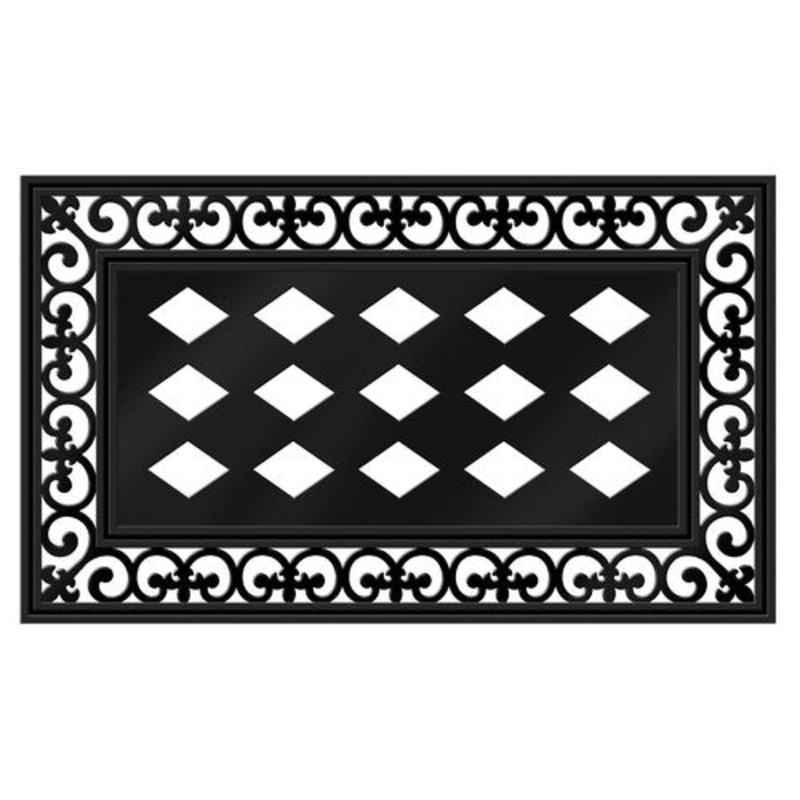 Fleur Scroll Sassafras Mat Tray