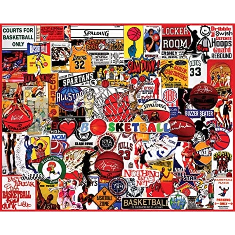 I Love Basketball 1000 pc