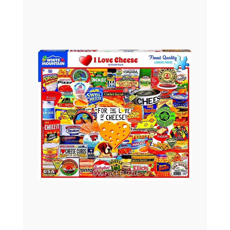 I Love Cheese 1000 pc