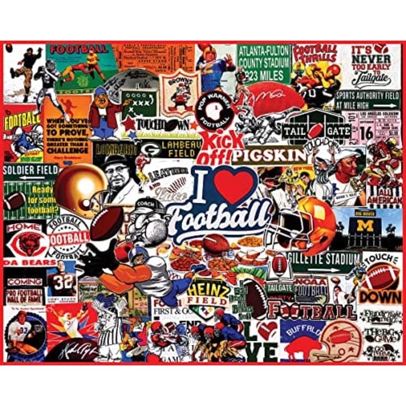 I Love Football 1000 pc