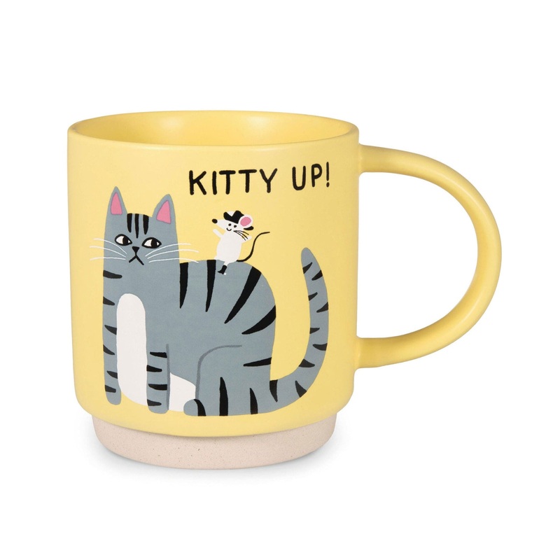 Kitty Up Funny Mug, 16 oz.