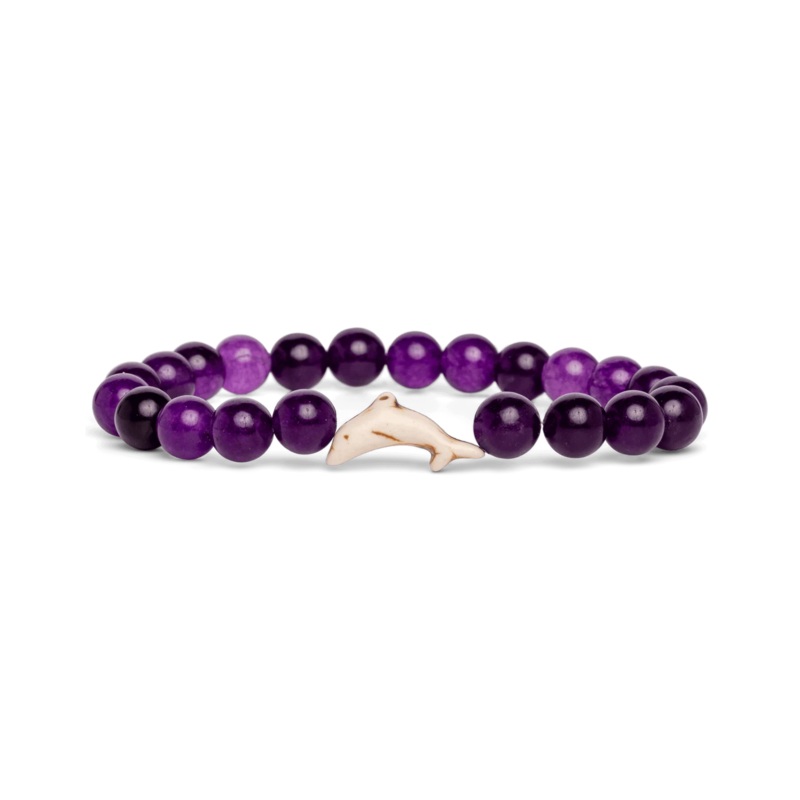 The Odyssey Dolphin Bracelet - Echo Purple