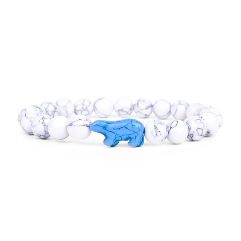 The Venture Polar Bear Bracelet - Arctic White