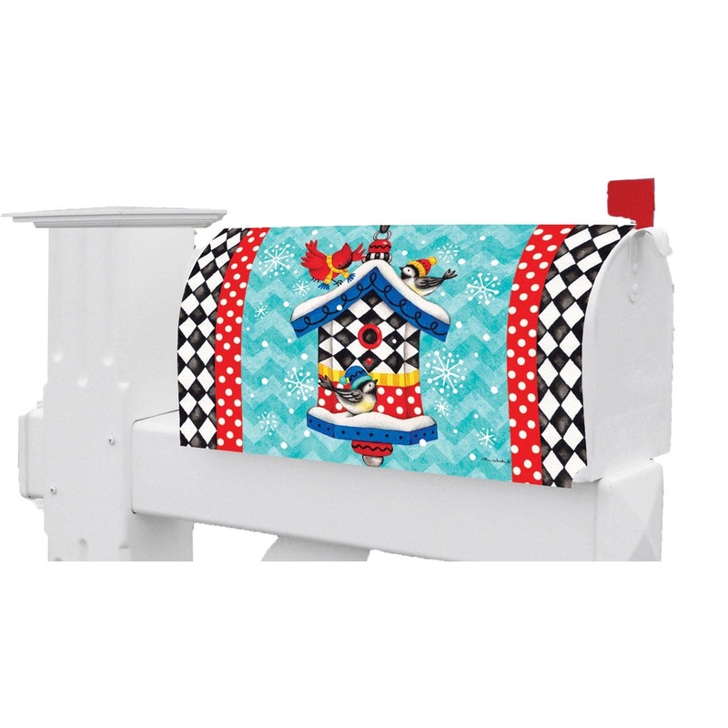 Whimsy Birdhouse Mailbox Makeover