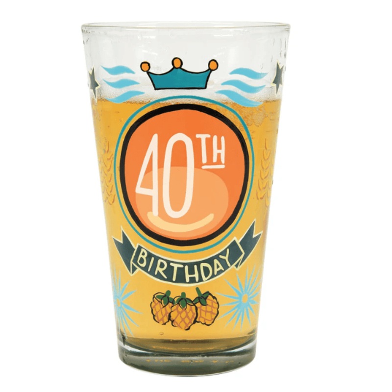 40th Birthday Pint