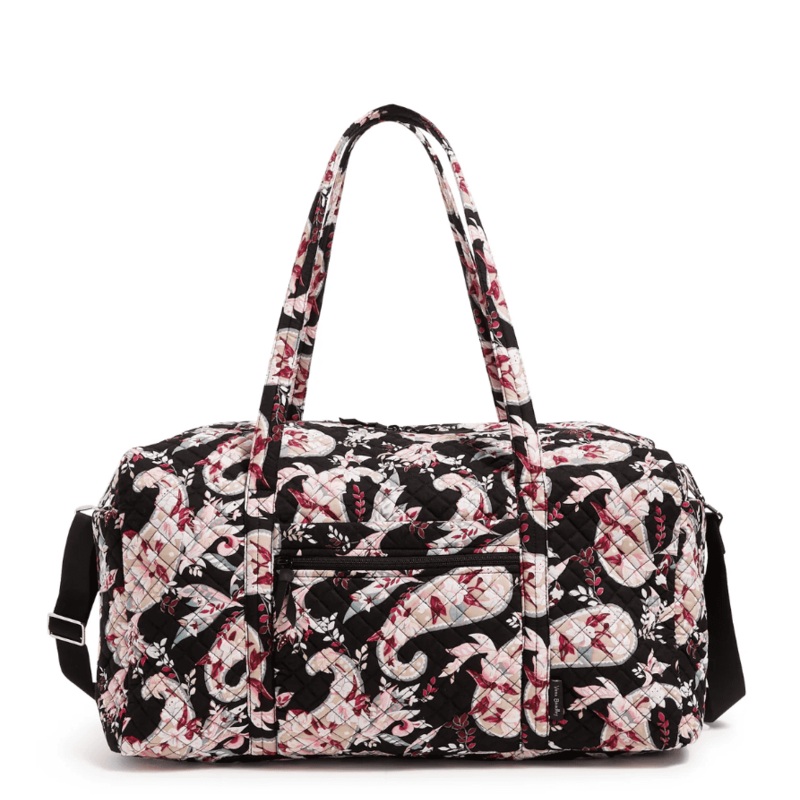 Large Travel Duffel Bag - Botanical Paisley