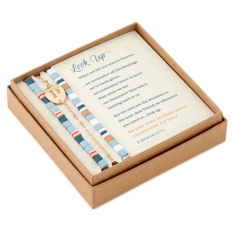 Look Up Triple-Strand Bracelet