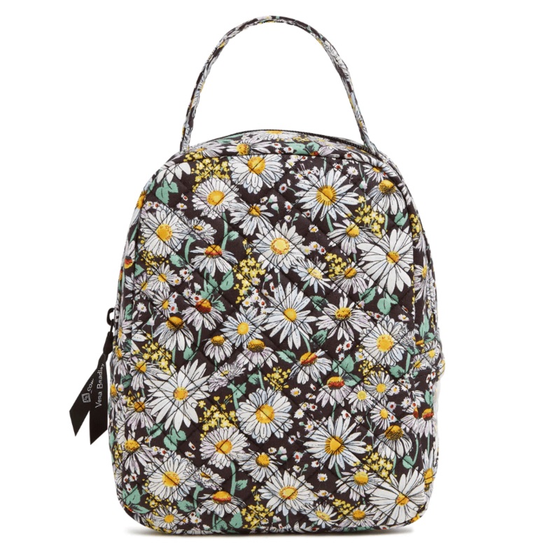 Lunch Bunch Bag - Daisies White