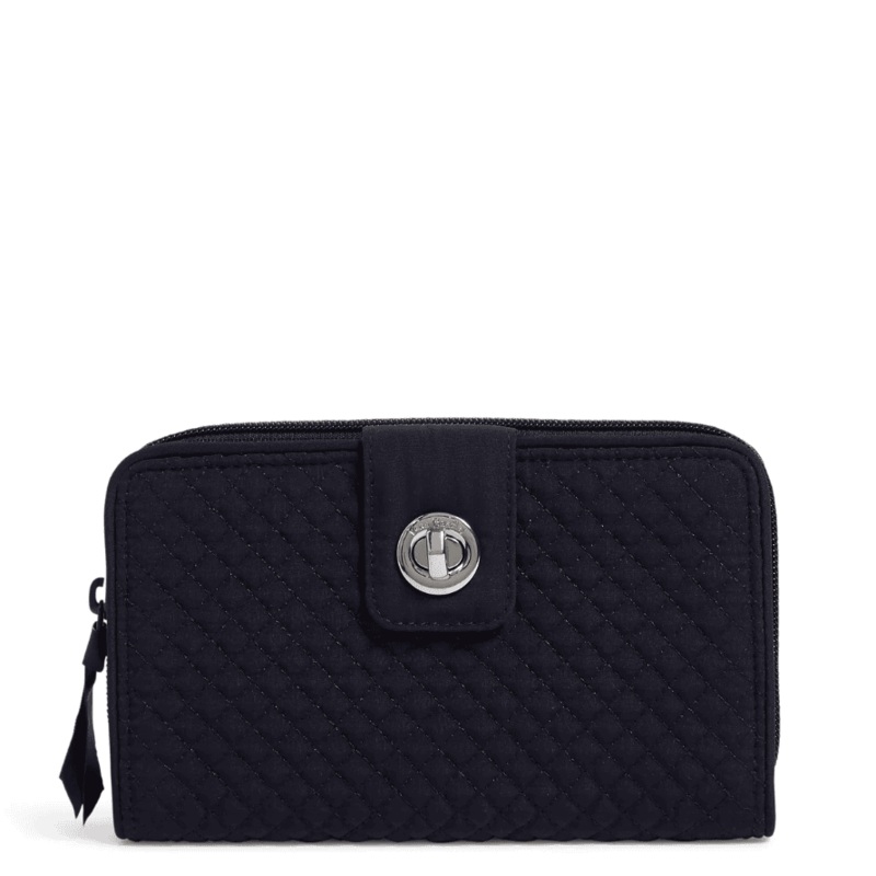 RFID Turnlock Wallet - Classic Navy