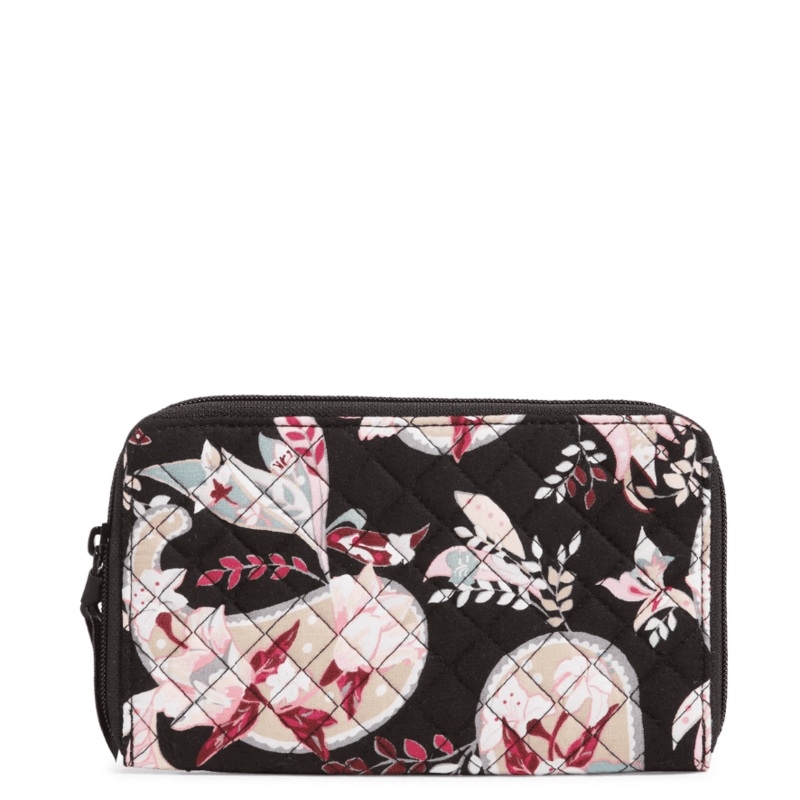 Travel Wallet with RFID Protection - Botancial Paisley