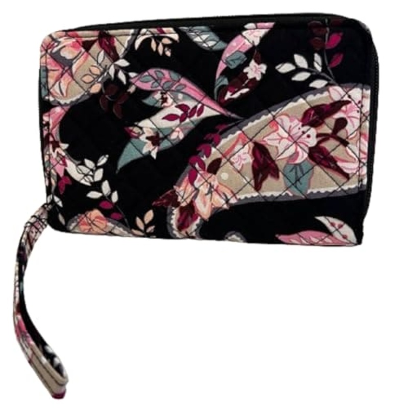 Zip-Around Wallet - Botanical Paisley