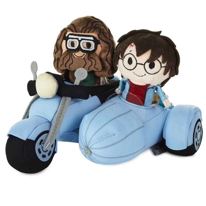 Harry Potter and Hagrid With Motorbike - Set of 3