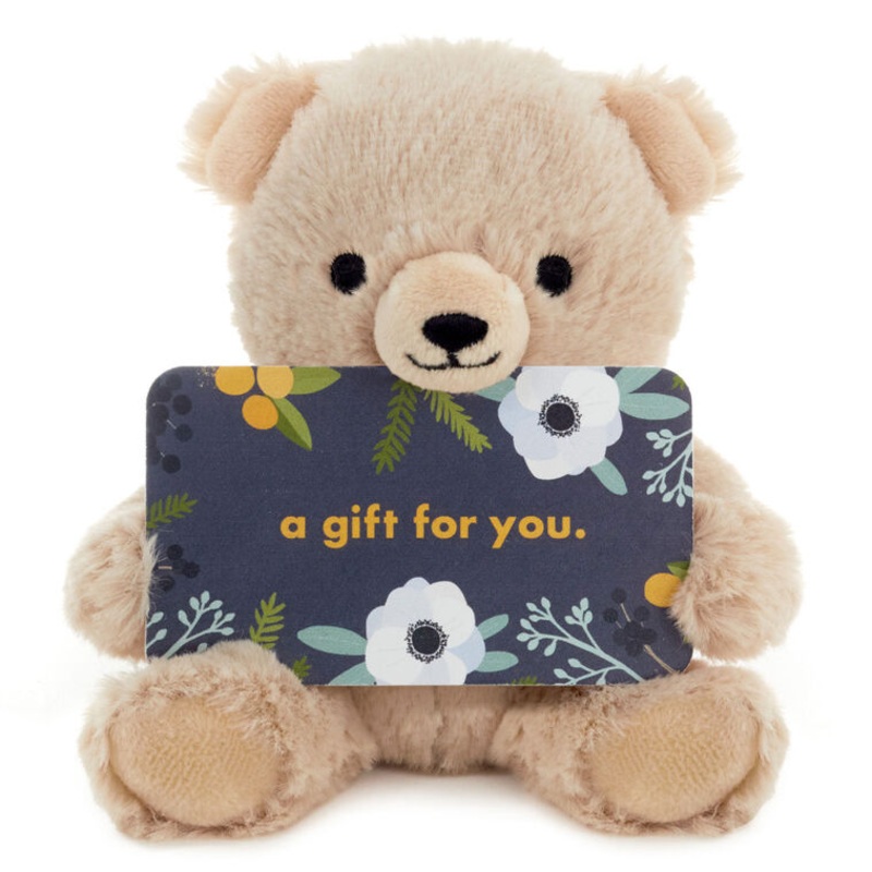 Bear Plush Gift Card Holder