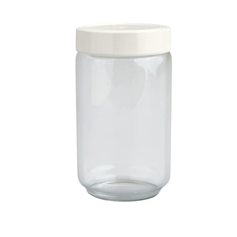 Large Canister w/Top - Pinstripes