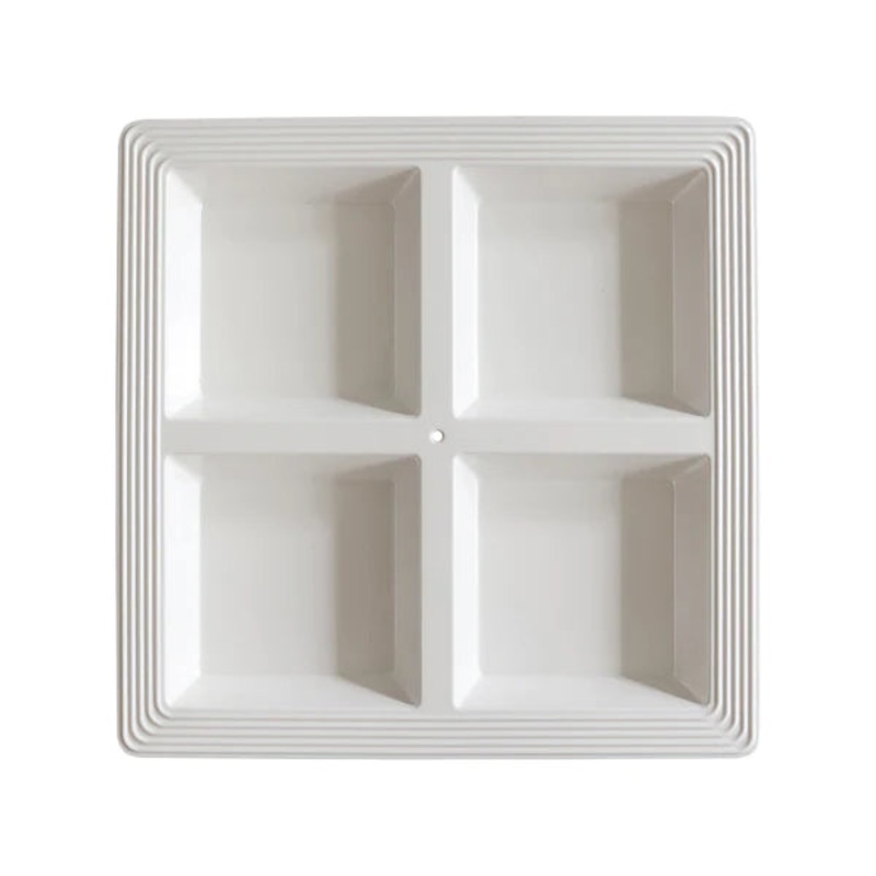 Melamine Sectional Server - Pinstripes