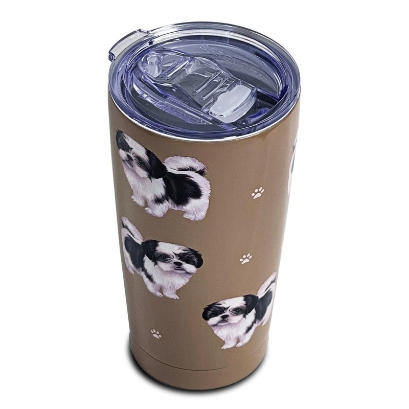 Black & White Shih Tzu - 16oz Tumbler